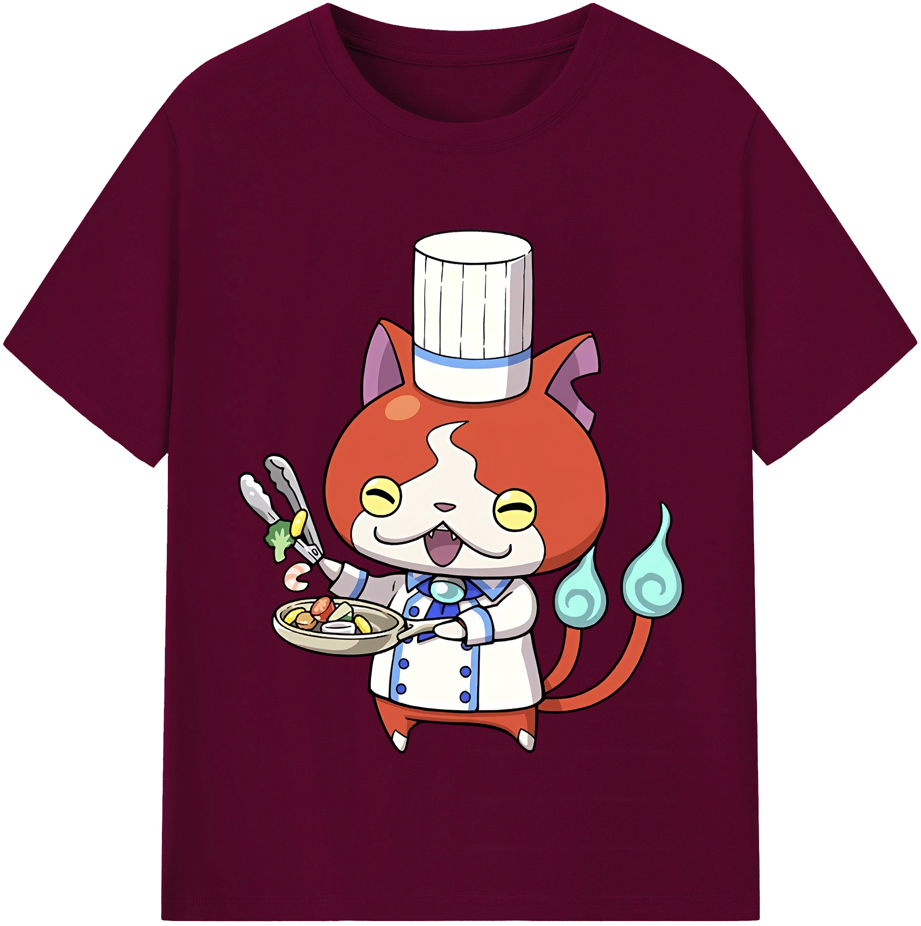（画像用） 妖怪ウォッチ Yo-kai Watch レディースカジュアルプリントTシャツ（綿100％）